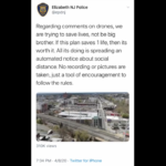 Elizabeth NJ PD droning pleads we are not big brother!